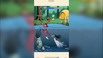 Brain puzzle 2 level 37 solution and walkthrough: Drowned Maiden.