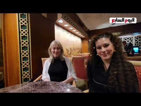 ابن الوز فنان أول حوار مع حفيدتى عبد الرحمن أبو زهرة بعد مشاركتهما بافتتاح المتحف الكبير