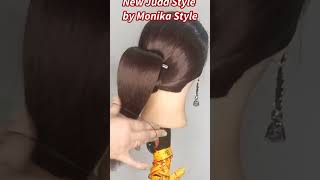 Beautiful Juda Bun Hair Style For Ladies Long Hairshorts 