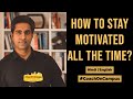How to stay motivated all the time | How to keep Josh High permanently? | #CoachOnCampus @MGN School