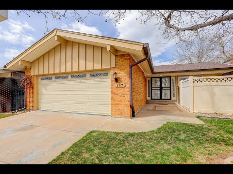 167 S Upham Court, Lakewood, CO home video tour
