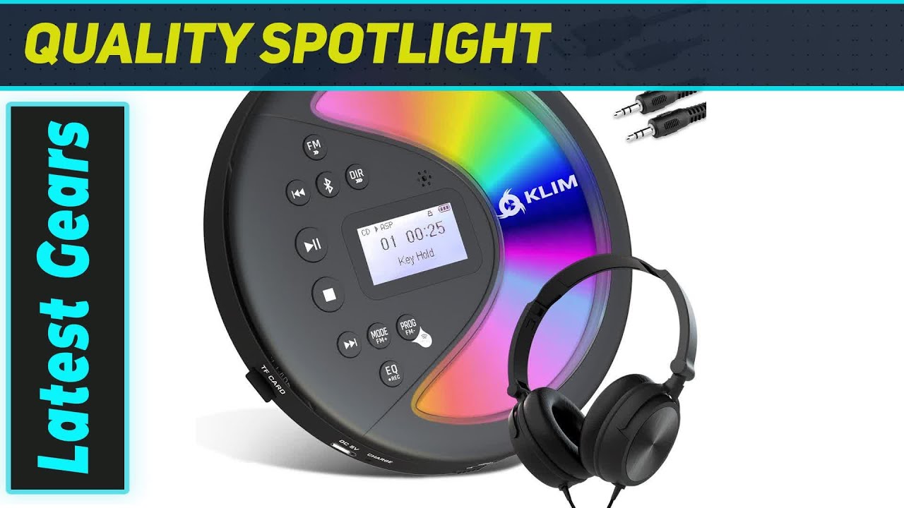 `KLIM Discover: The Ultimate Portable CD Player in 2024?