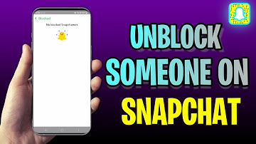 How To UNBLOCK Someone On Snapchat (2023 Update!)