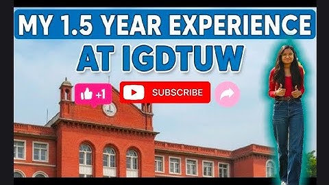 IGDTUW | My Experience At IGDTUW | MY College Experience | My Engineering Journey #shortsfeed #btech