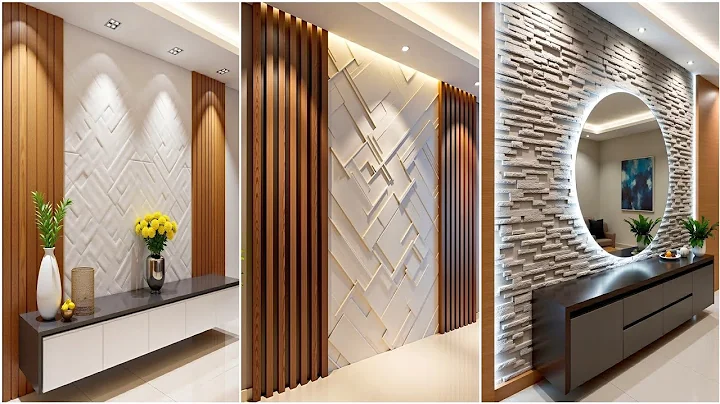 New 100 Modern Wall Decoration Ideas 2025 Best Living Room Wall Cladding For Home Interior Design