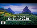 【4K】Drone RAW Footage | This is SAINT LUCIA 2020 | Castries | Soufriere and More UltraHD Stock Video