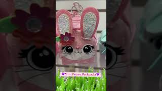 Check out these Mini Bunny Backpacks! Cute Accessories for Girls! Claire’s 💕