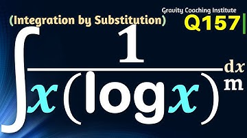 Q157 | Find ∫ 1/(x(log⁡x)^m) dx | Integral of 1 / x logx power m | Integration of 1 / x(log⁡x)^m