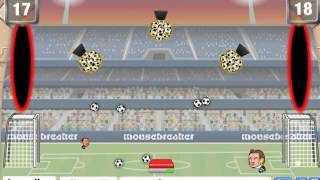 Sports Heads Challenges (level 15 - portal balls) screenshot 2
