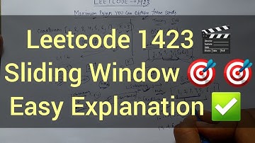 Leetcode 1423 🔥 Max Points from Cards | Sliding Window + Intuition | Java Handwritten DSA