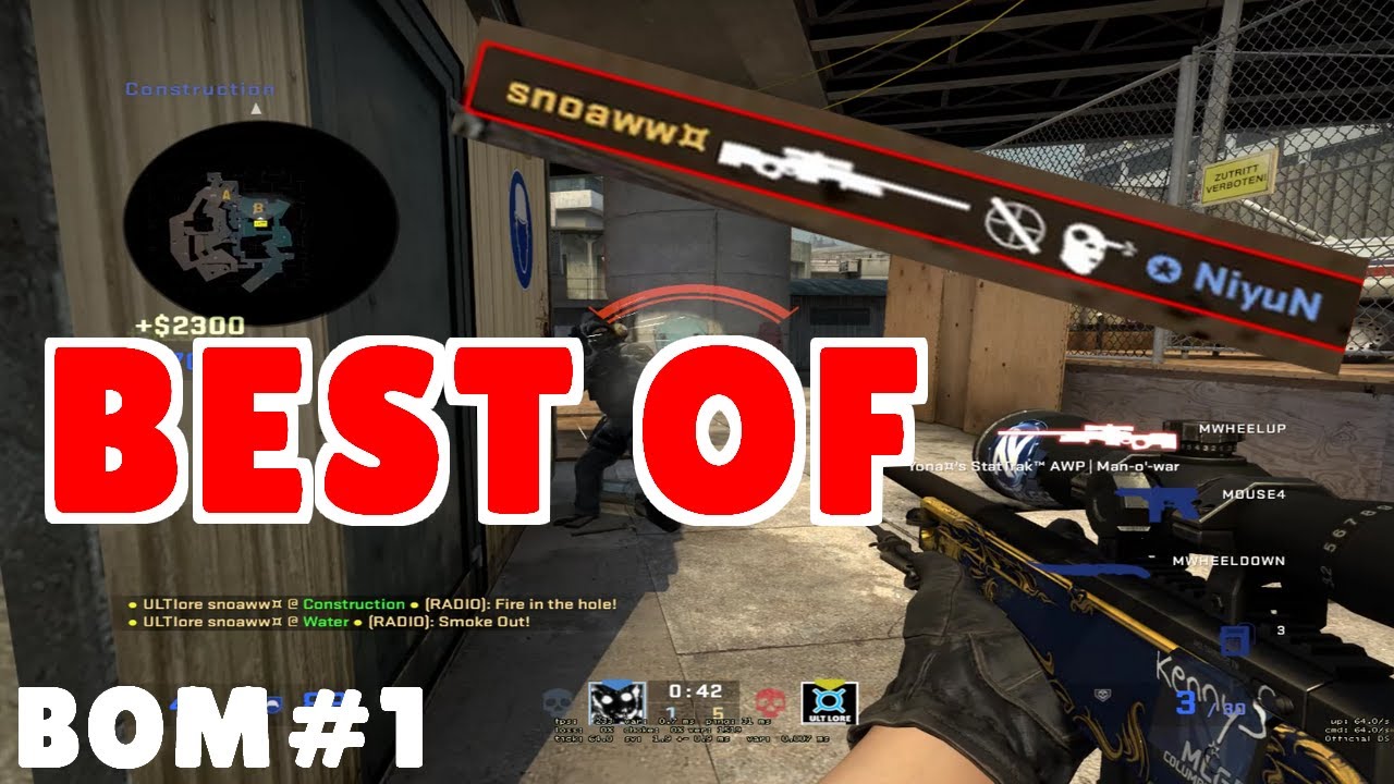 BEST OF MOIS OCTOBRE CSGO #BOM1 feat revenge - YouTube