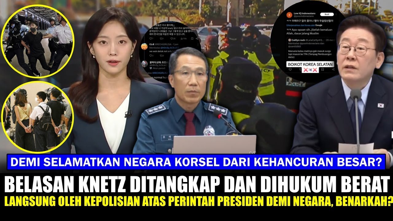 🔴 AKHIRNYA SEMUA DITANGKAP❓ Belasan Knetz Ditangkap Kepolisian Korea Atas Perintah Presiden Korsel❓