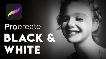 Looks Like Charcoal Portrait I IpadPro Procreate