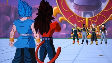 Goku super & Vegeta Gt Vs android 17& Baby Variations! Dragon Ball Sparking Zero