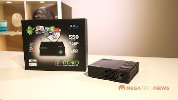 [4K UHD] AAXA LED Android Pico Projector Video Review