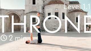 Throne | Quick & Easy AcroYoga Tutorial (Level 1.1)
