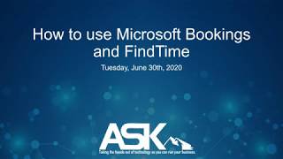 How to Use Microsoft Bookings and FindTime