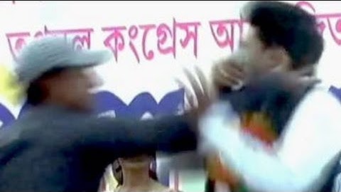 Mamata Banerjee's nephew Abhishek Banerjee slapped at public meeting
