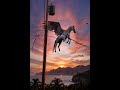 Is This Pegasus Dead or Still Alive? Stuck in Power Lines at Sunset 😱