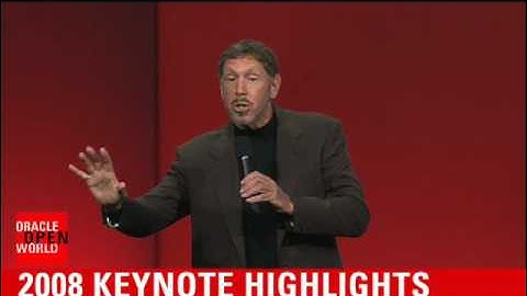 Oracle OpenWorld 2008 Keynote Highlights: Larry Ellison & Mark Hurd