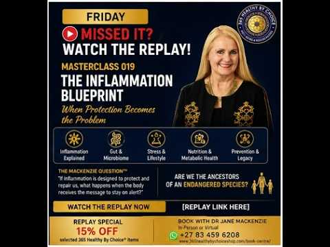 Chronic Inflammation Explained: Causes, Gut Health, Stress & Prevention | MC019