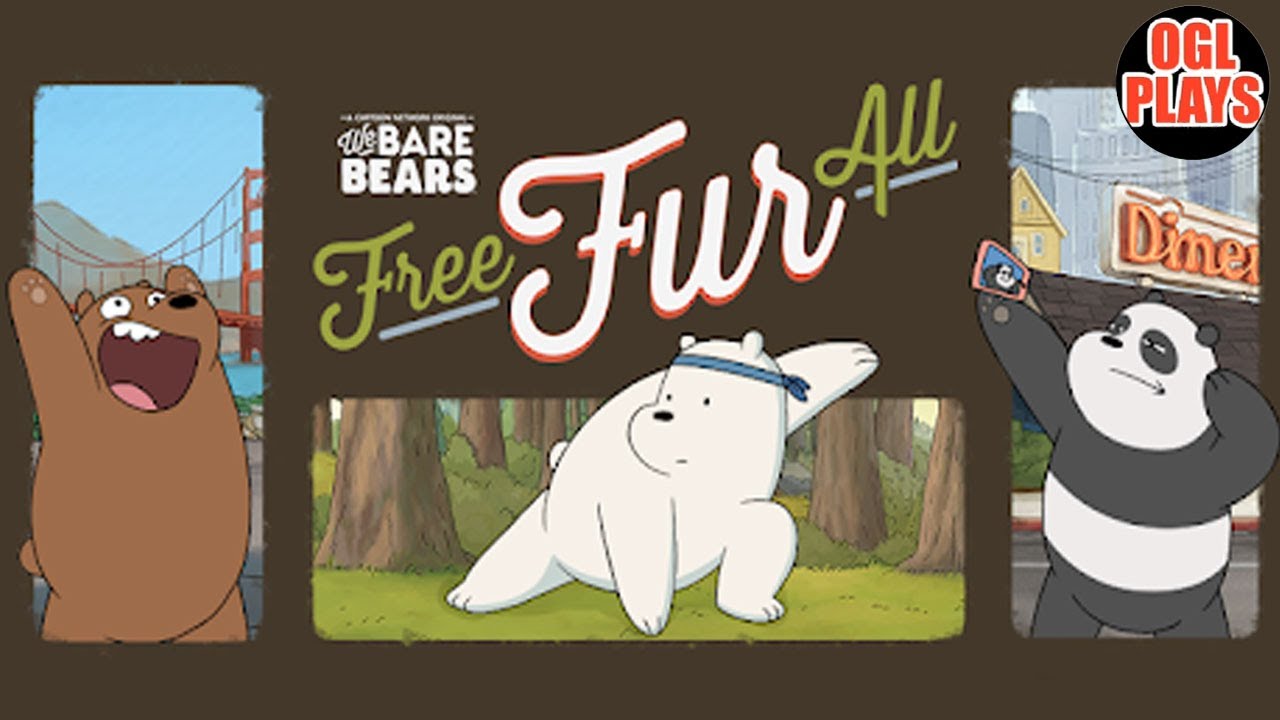  We  Bare  Bears  Free Fur All Mini  Game Arcade By Cartoon 