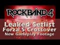 Rock Band 4 News: Leaked Full Song List, Forza 5 Cross Promotion,  New Gameplay Footage &amp; More!