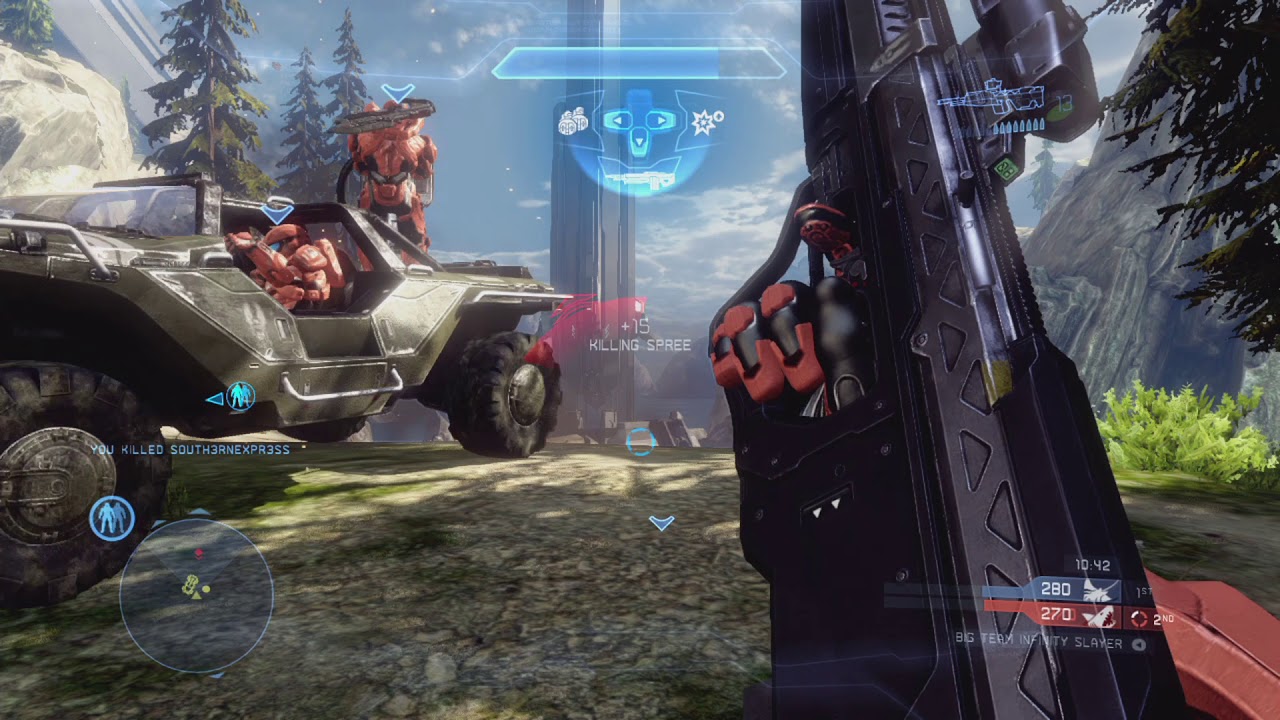 Halo 4 - Ragnarok - Big Team Infinity Slayer - [41-7] - YouTube