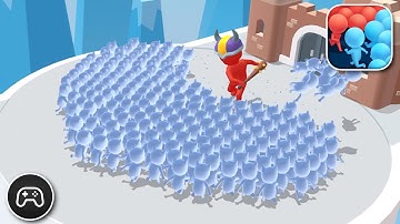 Count Masters - Gameplay Walkthrough Part 27 - Basic Solution Levels 193-196 (iPad Gameplay)