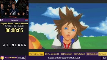Kingdom Hearts: Chain of Memories [Any% Sora] by Mrzwanzig - #ESASummer19