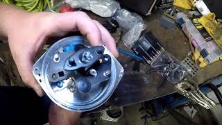 How to lock out a two wire distributor.