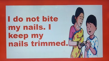 Class-1 EVS Ch-3 Lecture-5 (Summary)(Keep Healthy)