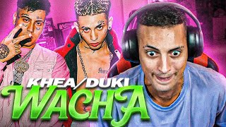 REACCIÓN a KHEA x DUKI - WACHA 🔥