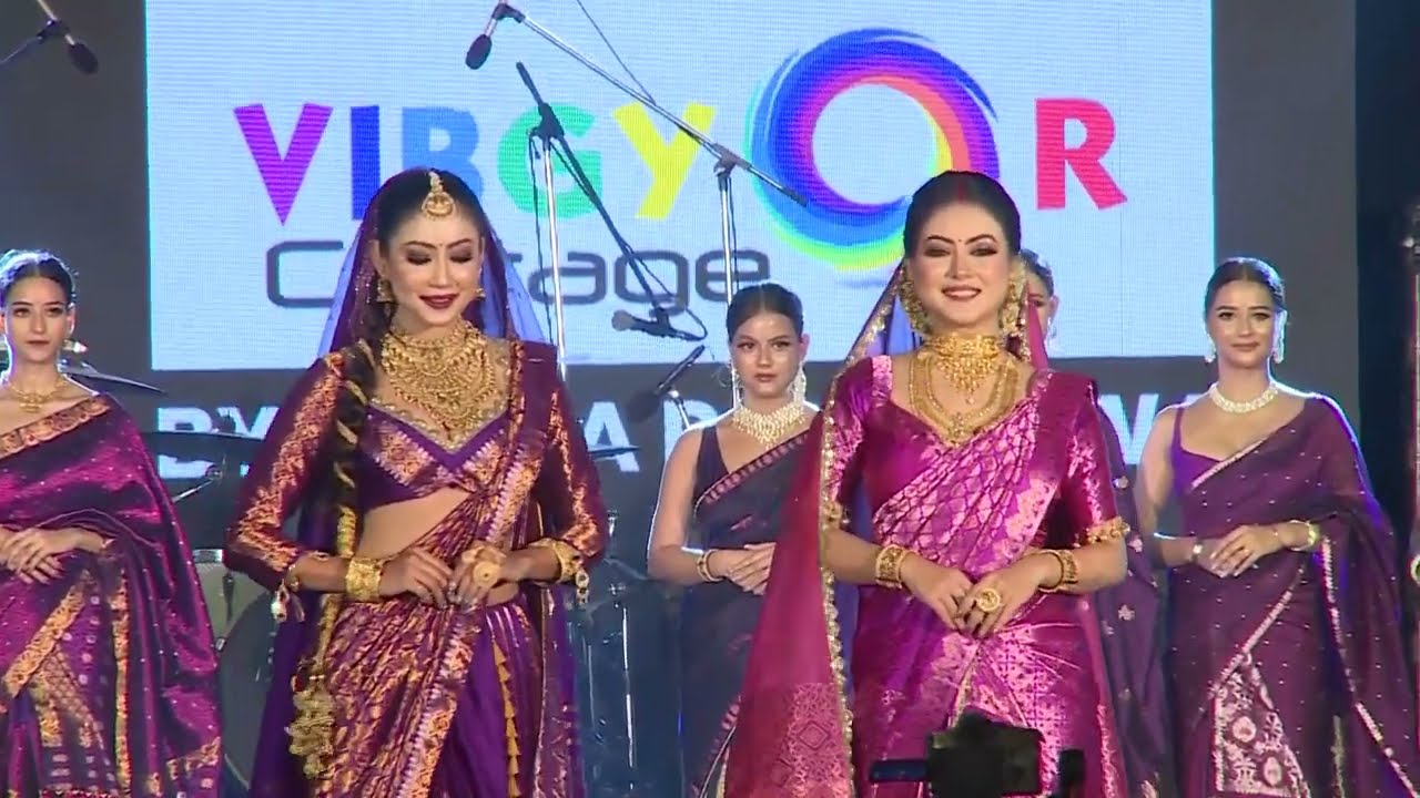 Fashion sequence by VIBGYOR  Cottage By Tulika Rajkhowa  | RONGALI, GUWAHATI, 2024