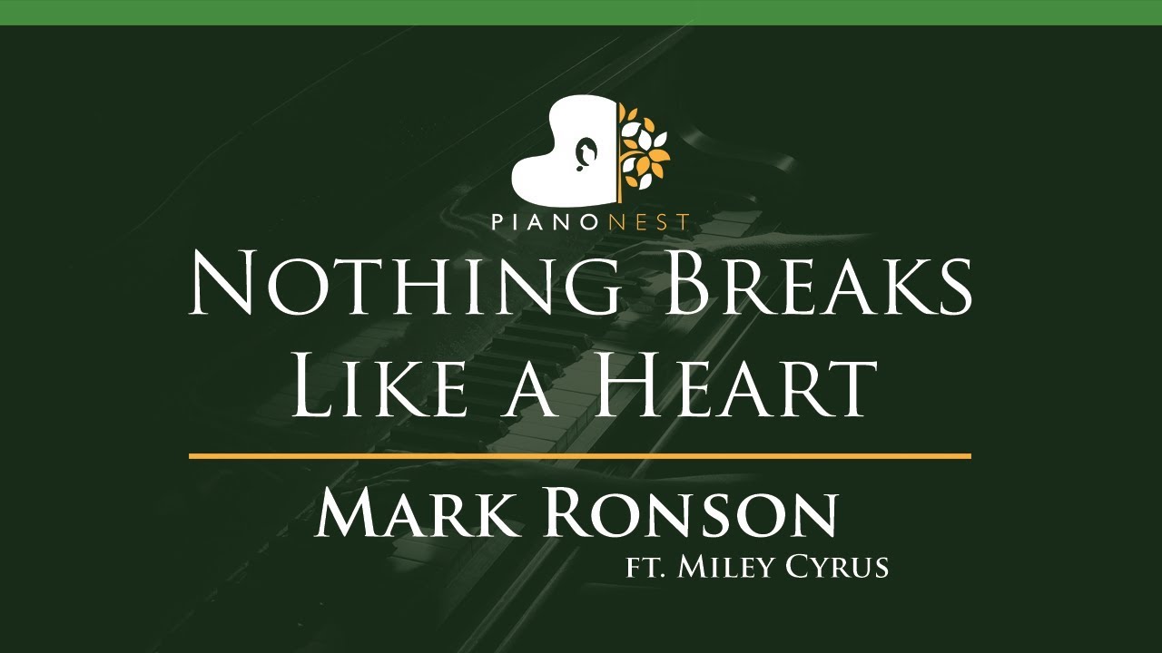 Mark Ronson Nothing Breaks Like A Heart Mp3