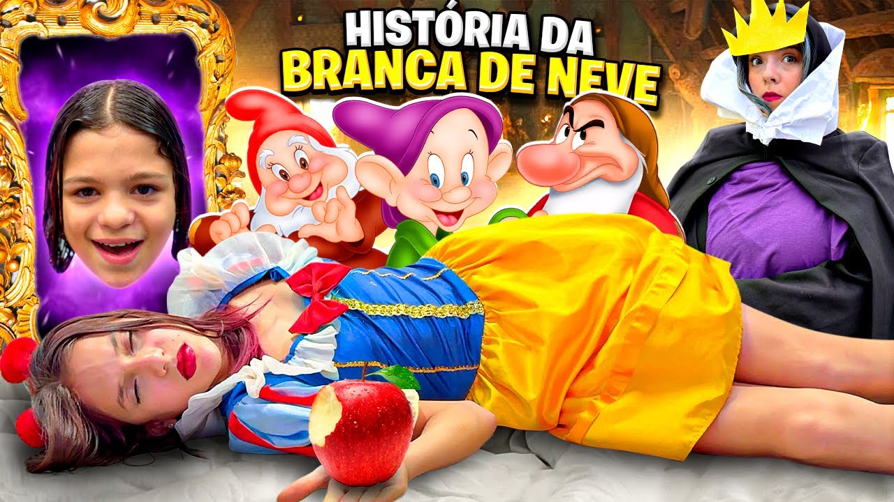 HISTÓRIA BRANCA DE NEVE- VERSÃO JESSICA SOUSA