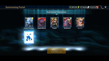 Pulling 10 Ancient Shards For Shredder Perfect Soul Champion Chase Tournament In RAID Shadow Legends