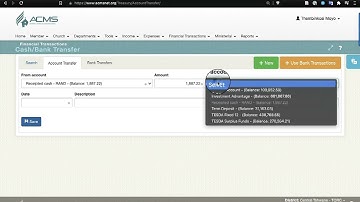 How to Record Bank Deposits of Receipted Cash and other Bank account Transfers