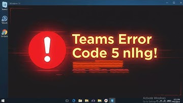 How to Fix Microsoft Teams Error Code 5nlhg on Windows 11