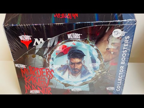 murder at karlov manor collector booster box Murders Premium Gold Alcove Edge Deck for Magic: The Gathering Murders at Karlov Manor -