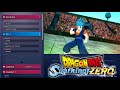 Asi luce el modo "Custom Battle" de DRAGON BALL: Sparking! ZERO | Fusions What-If.