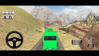 Offroad Bus Drive :3D Bus Game - 게임플레이 영상 [모바일게임] screenshot 4