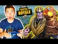 Jaffronte des thanos et je gagne   fortnite gant de linfini  no the one