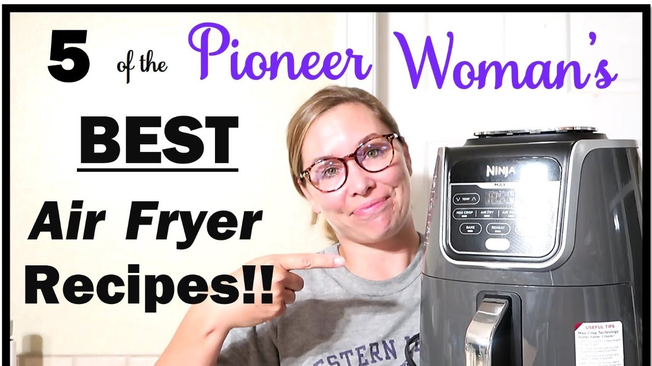 I MADE 5 PIONEER WOMAN BEST AIR FRYER RECIPES 😍 PIZZA 🍕 CHICKEN