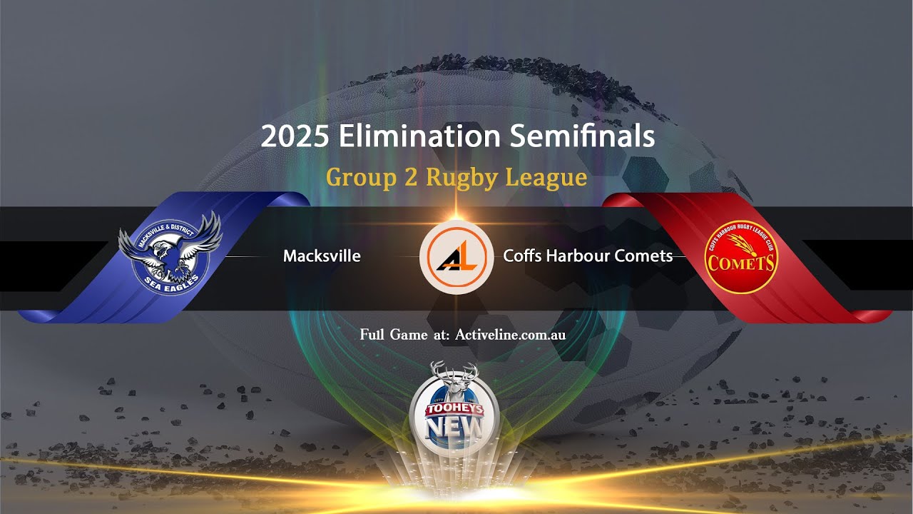 ⁣First Grade - Macksville Sea-eagles Vs Coffs Harbour Comets  2025