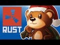 RUST - TEDDYBEAR CHRISTMAS!!!!! Noob Adventures! (Funny Moments!)