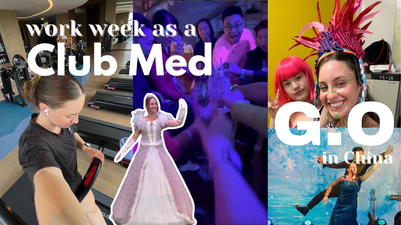 come to work with me as a Club Med G.O (weekly vlog)