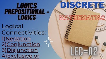 Logics,Propositional Logic,Logical Connectives,Negation.conjunction,Disjunction,EXclusive or in urdu