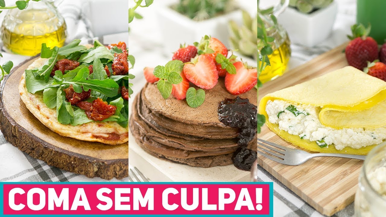 COMA SEM CULPA! 3 RECEITAS DE CREPIOCA: PIZZA, CHOCOLATE E TRADICIONAL - RECEITAS DE MINUTO 411