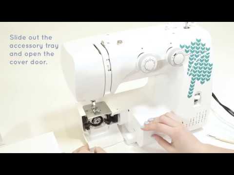 Lincraft Sew 4 Fun - How to Thread the Bobbin Case